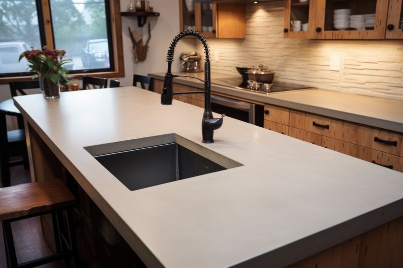 Cement Countertop Installation in Santa Rosa, CA