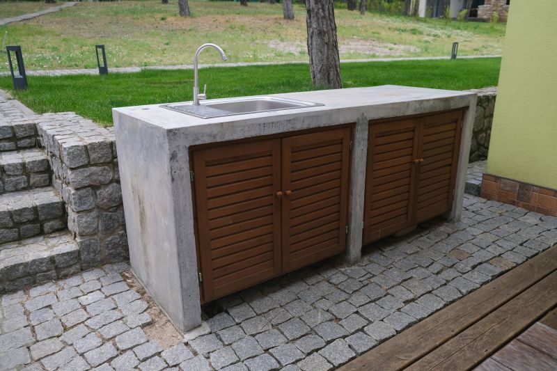 Outdoor Granite Counter
