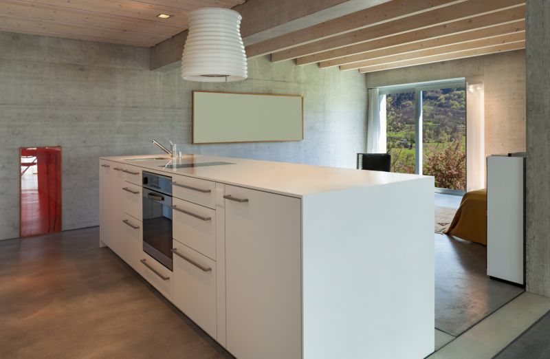 Poured Countertop Installation in Sonoma County, CA